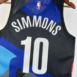 Maillot de Basket #10 Simmons Brooklyn Nets 2023-24 City Edition Swingman